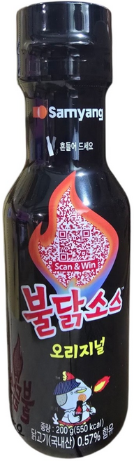 불닭 소스 오리지널, 200g, 1개