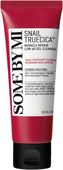 썸바이미 스네일 트루시카 미라클 리페어 약산성 젤 클렌저 [100ml], 100ml, 1개