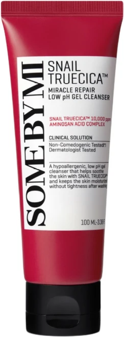 썸바이미 스네일 트루시카 미라클 리페어 약산성 젤 클렌저 [100ml], 100ml, 1개 - 쿠팡