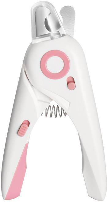 웰스타 led 고양이 발톱깎이 라이트 조명 다보여 혈관보호, 1개, pink