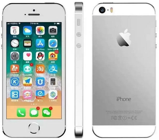 초등폰 아이폰 5S 공기계 인스타 사진용 세컨폰 공부폰 학생폰, 실버, 32GB, 지문인식안됨 / SK KT 유심가능