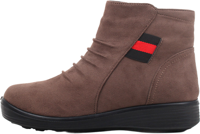 [고급인솔증정] 에버라스트 E베리어 여성 스웨이드 부츠 방수 발수 따뜻한 털 기모 방한 신발 논슬립