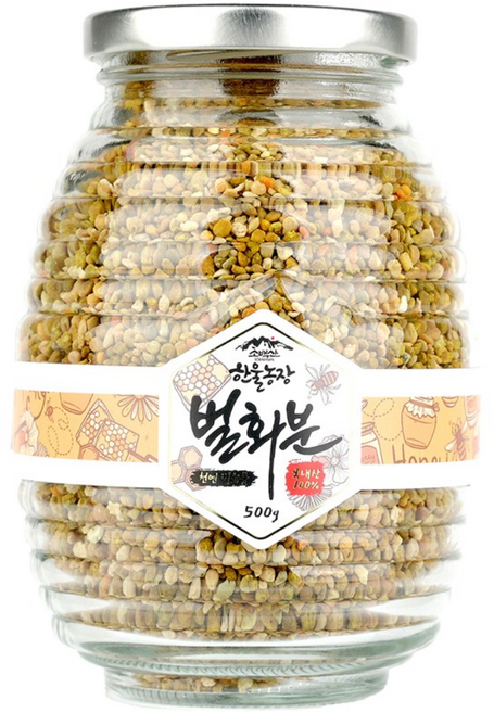 소백산 한울농장 천연 100% 국내산 벌화분 (비폴렌), 1개