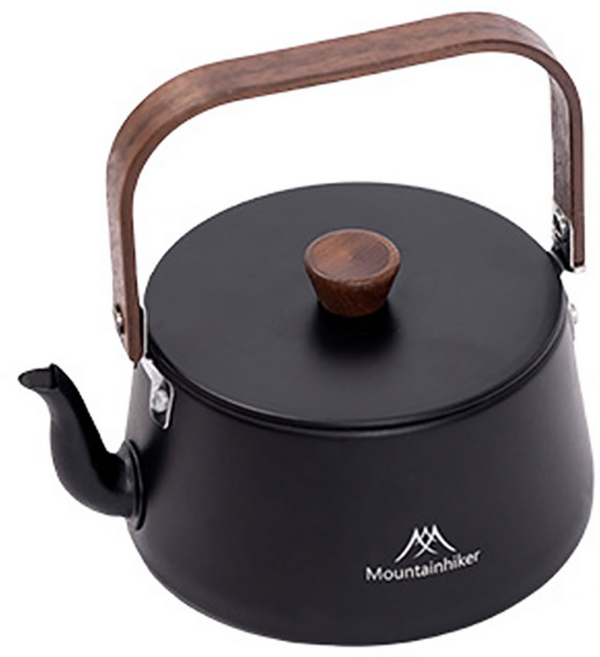 [마운틴하이커] 캠핑용 알루미늄 드립 주전자 szk1094, 1개, 블랙(szk1095)