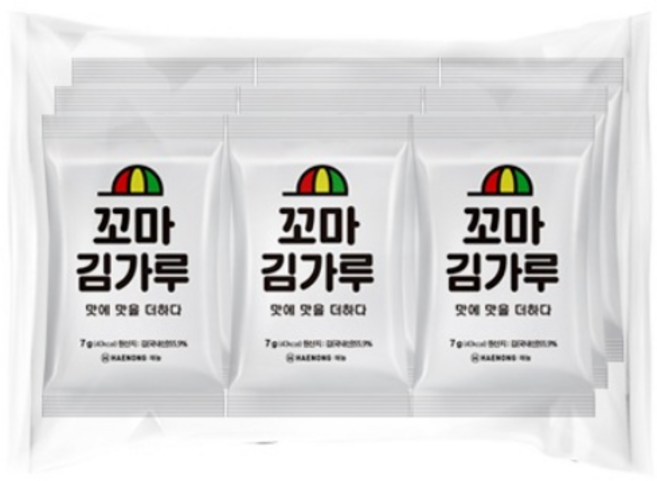 해농 꼬마 김가루 7g, 9개