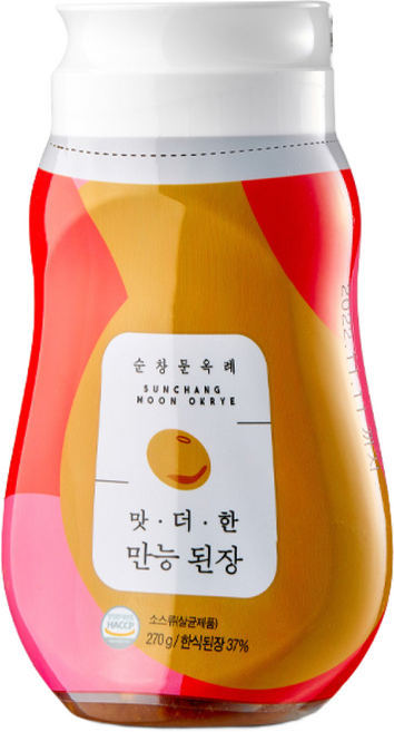 순창문옥례 맛더한 만능 된장 270g, 만능고추장280g, 1개