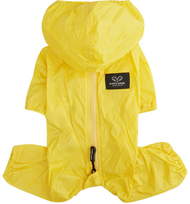 퍼피엔젤 여아용 반려동물 에어 커버롤 OW002, 290 옐로우, 1개