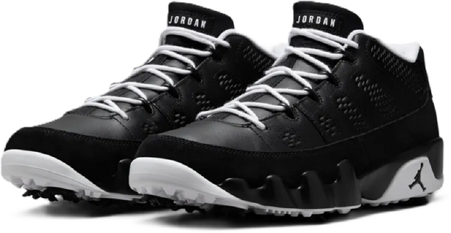 [국내매장 정품] 나이키 에어 조던 9 로우 바론스 패션 스파이크리스 골프화