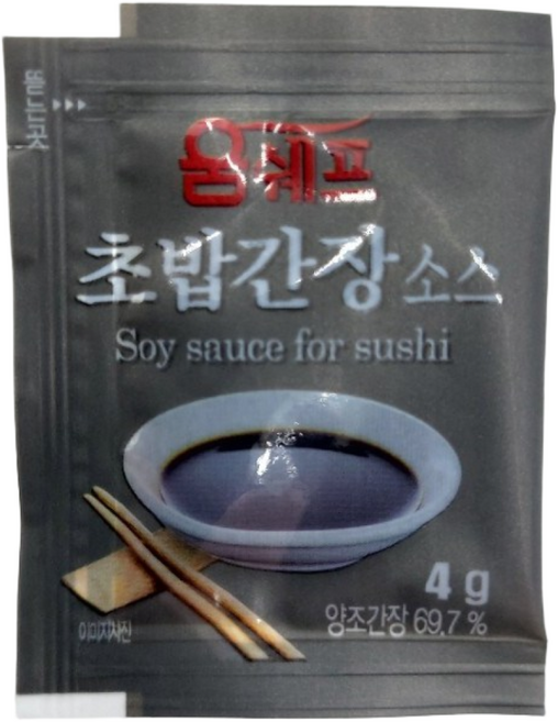 움트리초밥간장소스 4gX200(1봉) X 10ea(1박스)*무료배송 / 움쉐프초밥간장 초밥간장 미니간장 회미니간장 미니회간장 초밥용간장 초밥간장소스 움트리초밥간장 움트리미니간장, 2000개, 4g