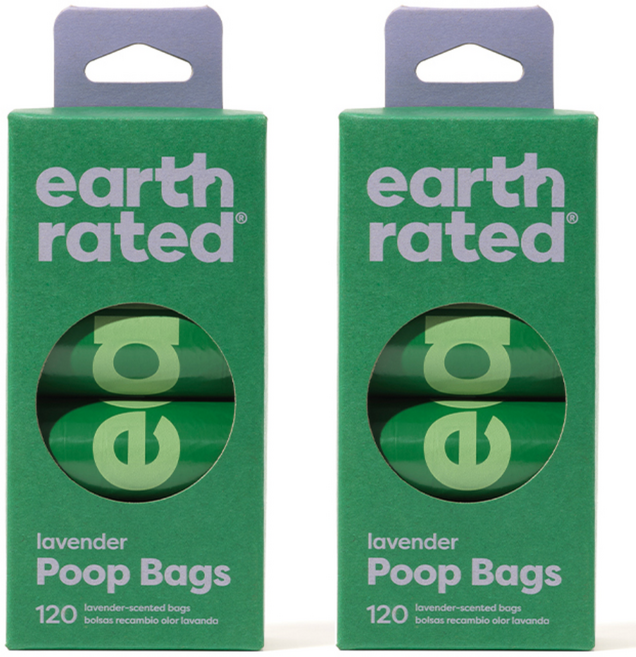 어스레이티드 배변봉투 리필, 2개, 120개입