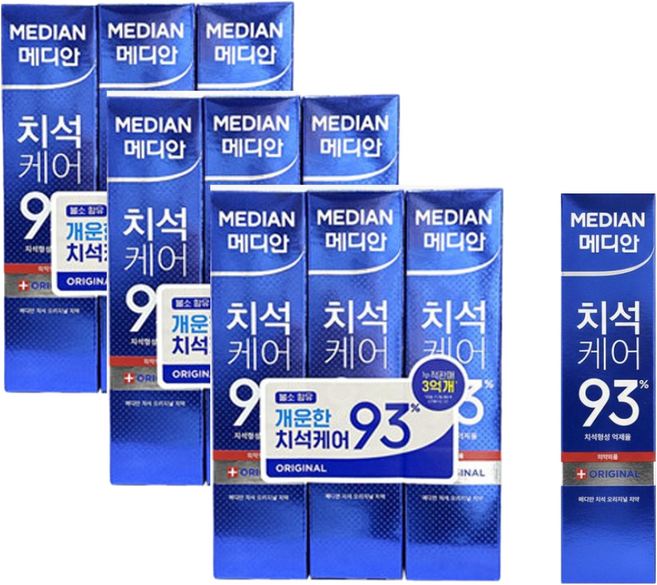 치석 케어 오리지날 치약 120g 1개입 X10개, 1개