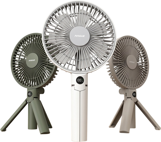 AXIS 무선 휴대용 빅팬 접이식 미니 선풍기 무소음 손선풍기, 클라우드 화이트, AXIS-1