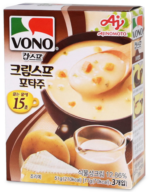 New 보노크림스프 포타주 17g, 51g, 1개