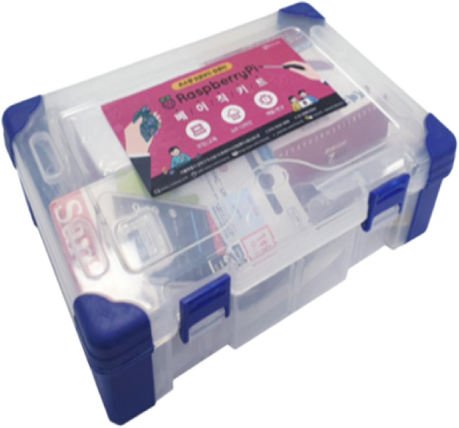 라즈베리파이4B 베이직 키트 4GB, 1개