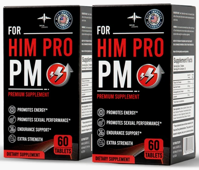 [미국 본사 직배송] 테스토스테론 FDA GMP 인증 시설제조 미국 트레이너 추천 힘프로PM, 2개, 60정 - 쿠팡