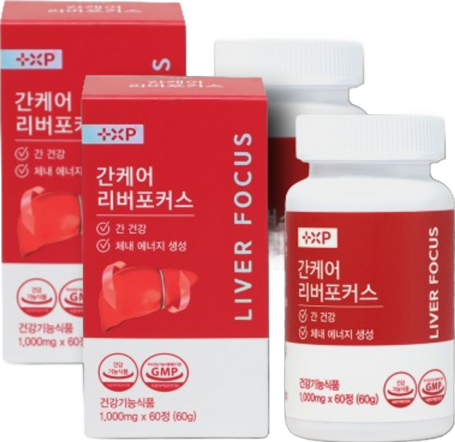 지방간에 좋은 영양제1위식약청인증 밀크씨슬 간케어 리버포커스, 40개, 3정