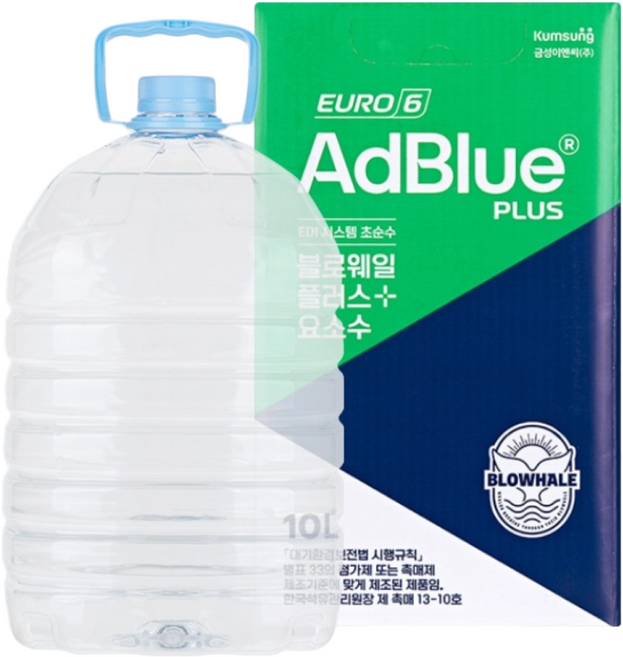 금성이엔씨 차량용요소수/유로6/독일인증/보험가입/국내생산/에드블루 (10L), 1개, 에드블루페트(10L), 10L