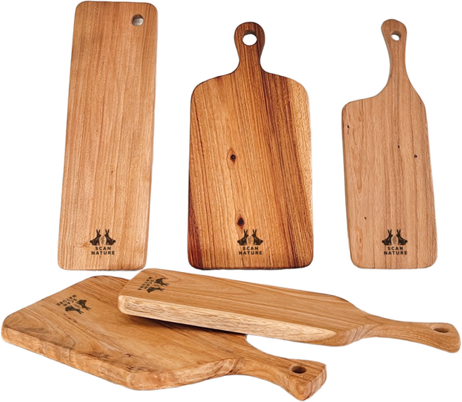 스칸네이처 로즈 우드 나무 도마 5종 원목 플레이팅, 핸드도마 003(42cm)