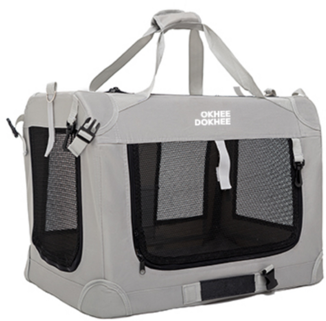 옥희독희 반려동물 꿀잠 이동가방, 혼합색상, 1개