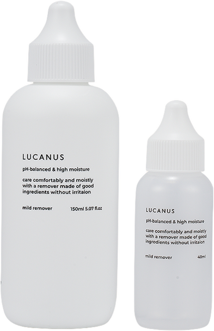 루카너스 마일드 큐티클리무버 큐티클연화제 150ml+전용공병, 1개, 150ml
