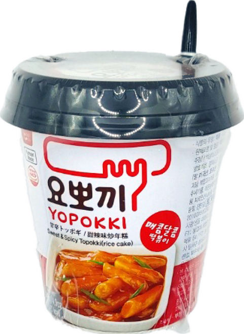 요뽀끼 매콤달콤떡볶이, 140g, 5개