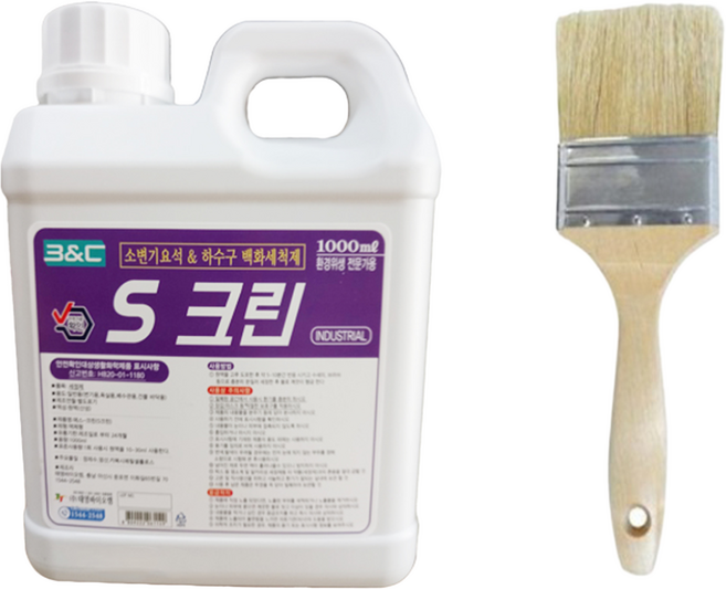 태영바이오켐 S크린 요석제거제 강력신속 변기 요석 및 찌든때 제거제 젤타입, 1개