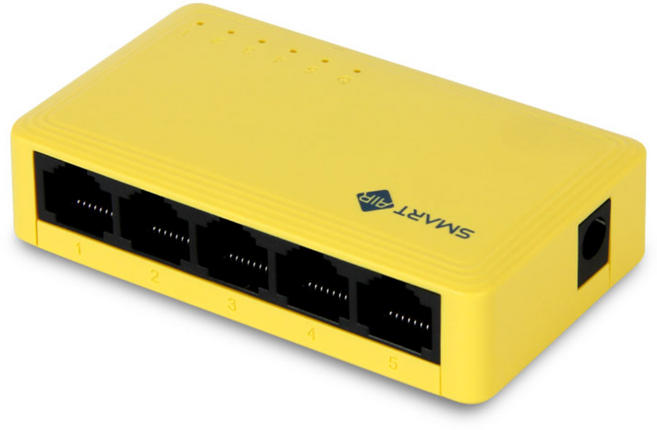 다보링크 기가비트 5포트 스위칭 허브 DV-GS105H 풀기가속도 네트워크 확장