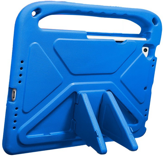 더조은셀러 아이패드 에어 5 4 10.9 어린이 에바폼 케이스 스탠딩 세대, 블루