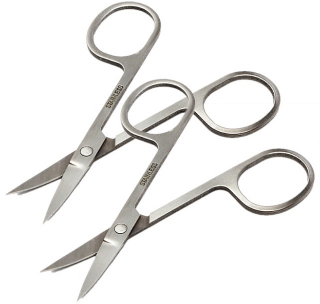 블링앤수 눈썹가위019, 실버, 2개입