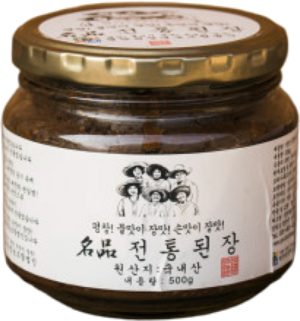 평창된장영농조합법인 평창 로컬푸드 황태 머금 전통된장 1kg, 1개