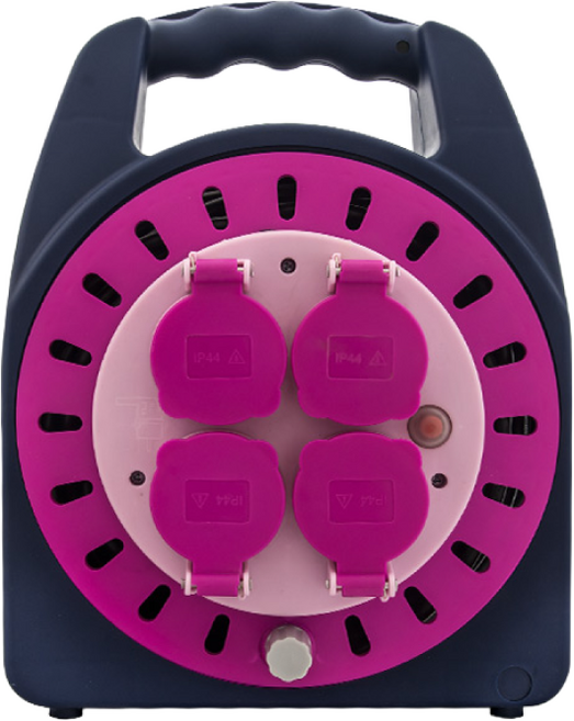 세이즈 감성 캠핑릴선 전선릴 X2 IP 20M 1.5SQ 핫핑크, 1개, 핑크