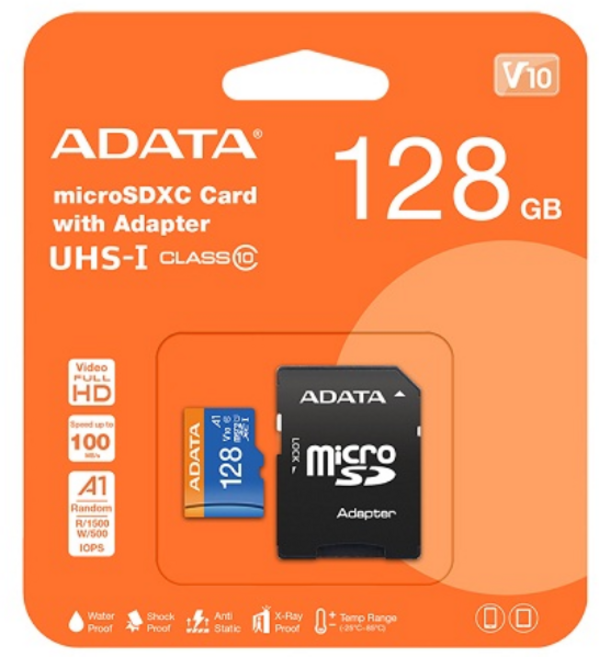 ADATA Premier microSDXC/SDHC UHS-I CLASS10 128GB 1개