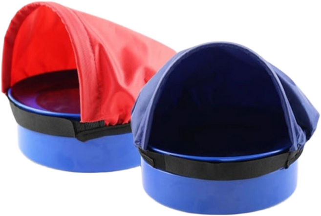 해빛차단 떡밥통커버, 파랑, 1개