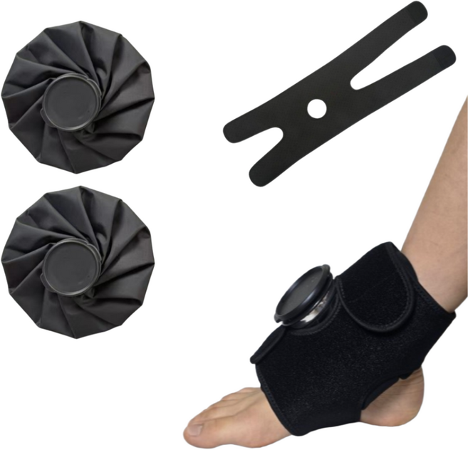 올어바웃하나 얼음주머니 스트랩 set, 2세트