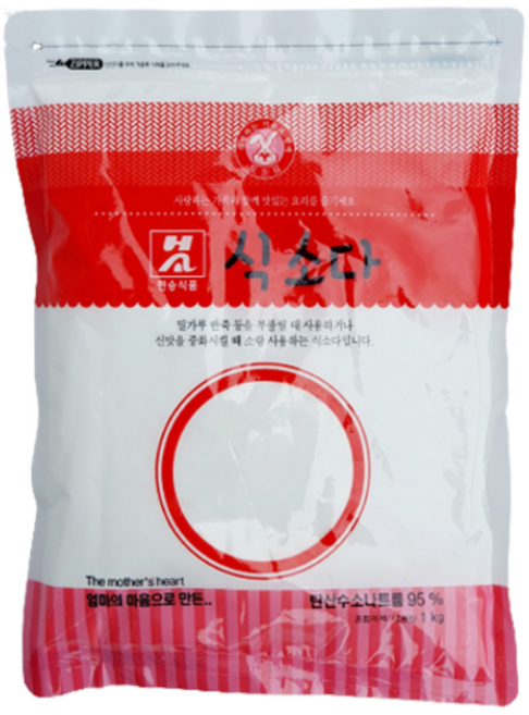 새마원 식소다 식용 베이킹 소다, 1개, 1kg