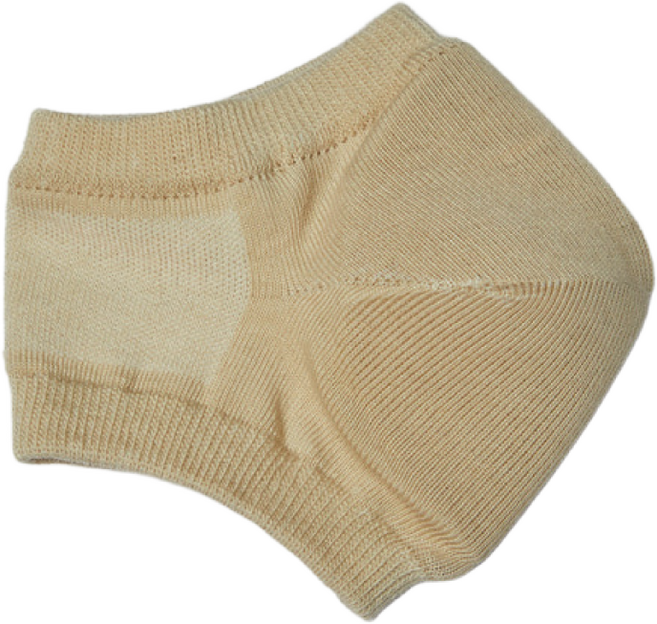 허그플러스 닥나무 섬유 보습양말 뒤꿈치 각질관리 국내생산, 베이지, 1개, 1개입