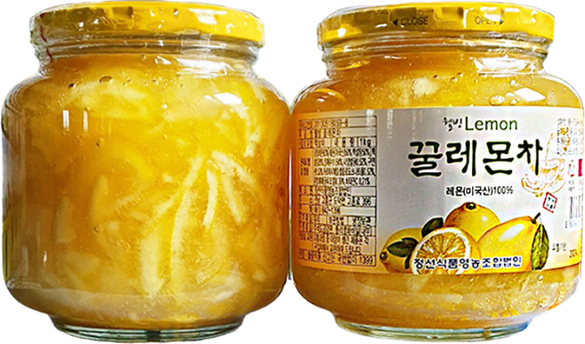 황금열매 고흥웰빙 꿀 레몬차, 1개, 1개입, 1kg