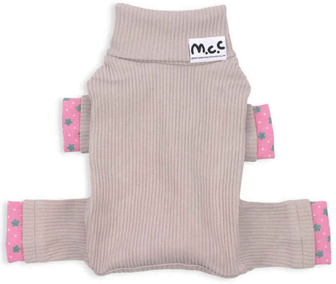 몽슈슈 애브리데이 위드 MCC 강아지 올인원, Gray, 1개