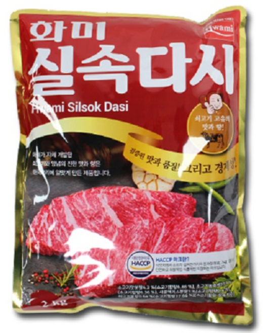 화미 쇠고기 실속다시, 2kg, 1개
