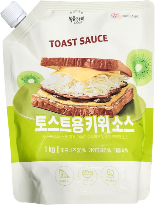 복음자리 토스트용 키위소스, 1개, 1kg