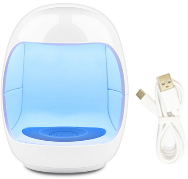 e세상 미니 에그 젤네일 램프 화이트 USB 케이블 포함, 1개