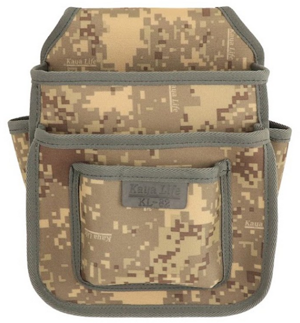 가야라이프 못주머니 국방색 3단 KL-82, 1개
