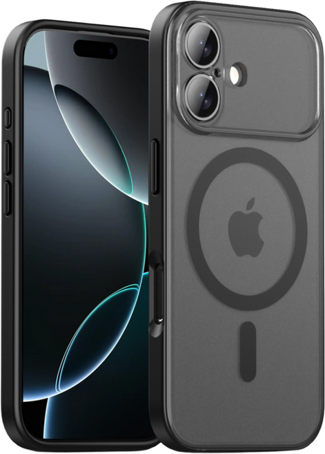 HEZO헤조 맥세이프 반투명 지문방지 매트벨벳 휴대폰 케이스