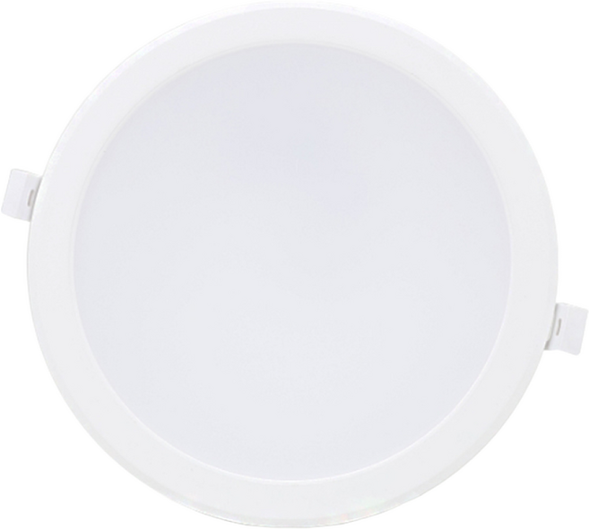 비츠온 LED 다운라이트 슬림 7인치 30W 주광색 6500K 방습형 타공 175 외경 201, 1개