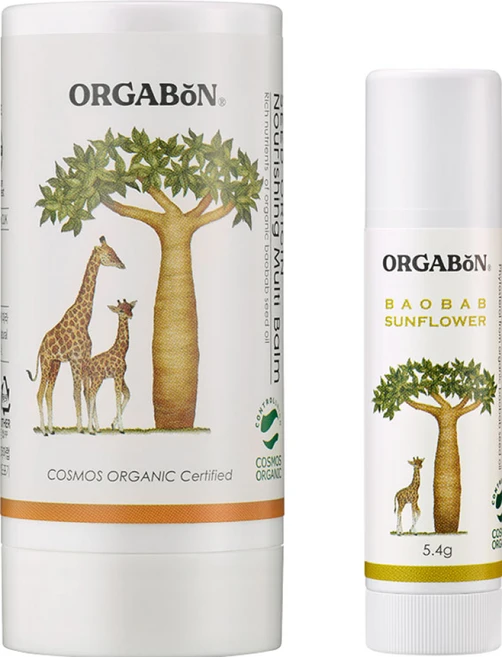 오가본 유기농 아기 보습밤 세트 (멀티밤+립밤), 2개 - 쿠팡