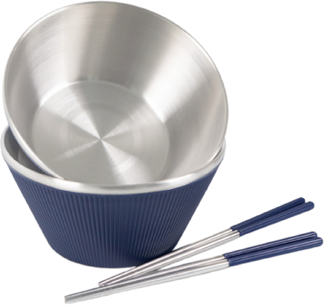 밀양도자기 피오르 면기 4P 젓가락세트, 1세트