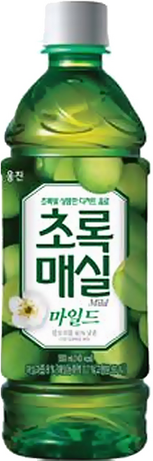 초록매실 마일드, 500ml, 22개