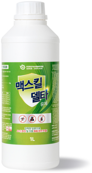 맥스킬델타 정화조 모기 유충 살충제 파리 빈대 살충제, 1개, 1개입