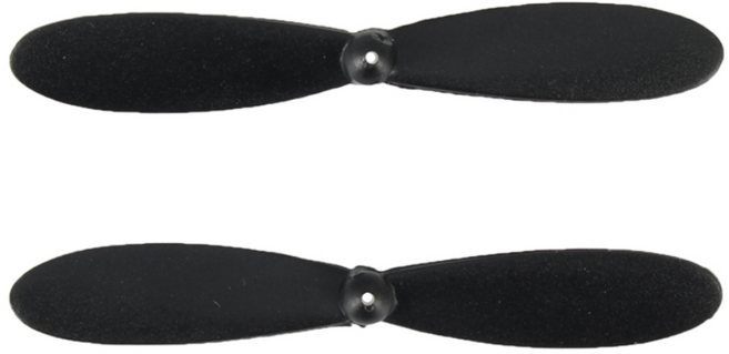 미니드론 모터 프로펠러 55mm 2엽 1쌍(블랙) SZH-GNP316 시메트리 DM2705, 1개