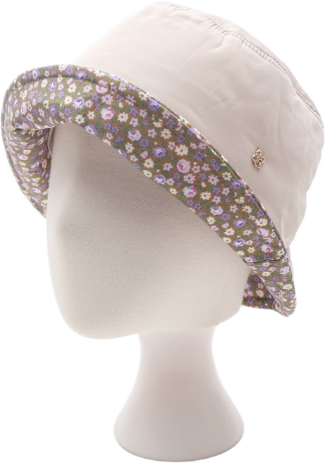 에스랑 러블리 여성 중년 면 코튼 벙거지 버킷햇 모자